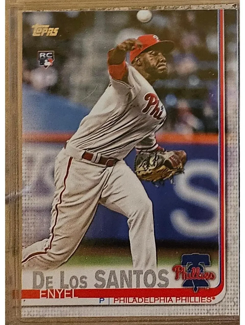 2019 Topps Series 1 ENYEL De Los SANTOS RC - PHILLIES - #291